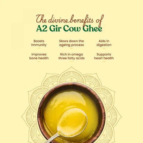 Bharat Vedica’s organic Pure and Best A2 cow ghee for cooking, health, and flavor.