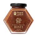 Rose petal honey front packaging 250g