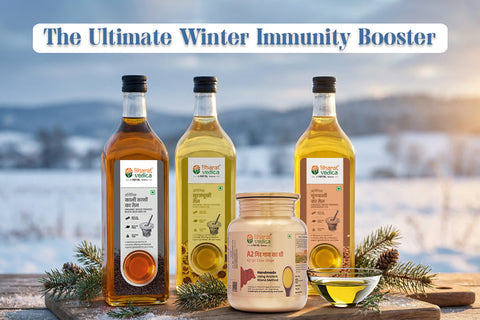 organic ghee & wooden pressed oil