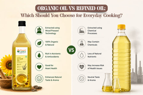 Organic Oil vs Refined Oil: Which Should You Choose for Everyday Cooking?