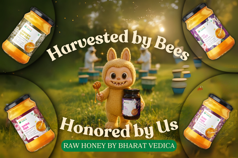From Hive to Home: The Journey of Bharat Vedica’s Raw Honey