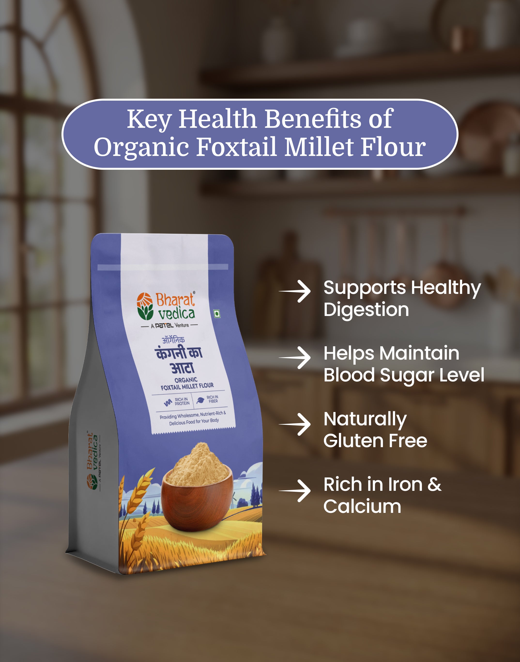 Ghee Cake Combo (250 ml A2 Gir Cow Ghee + 300 gm Organic Jaggery Powder + 1 kg Organic Khapli Wheat Atta + 500 gm Organic Jowar Atta + 500 gm Organic Kangani Atta)
