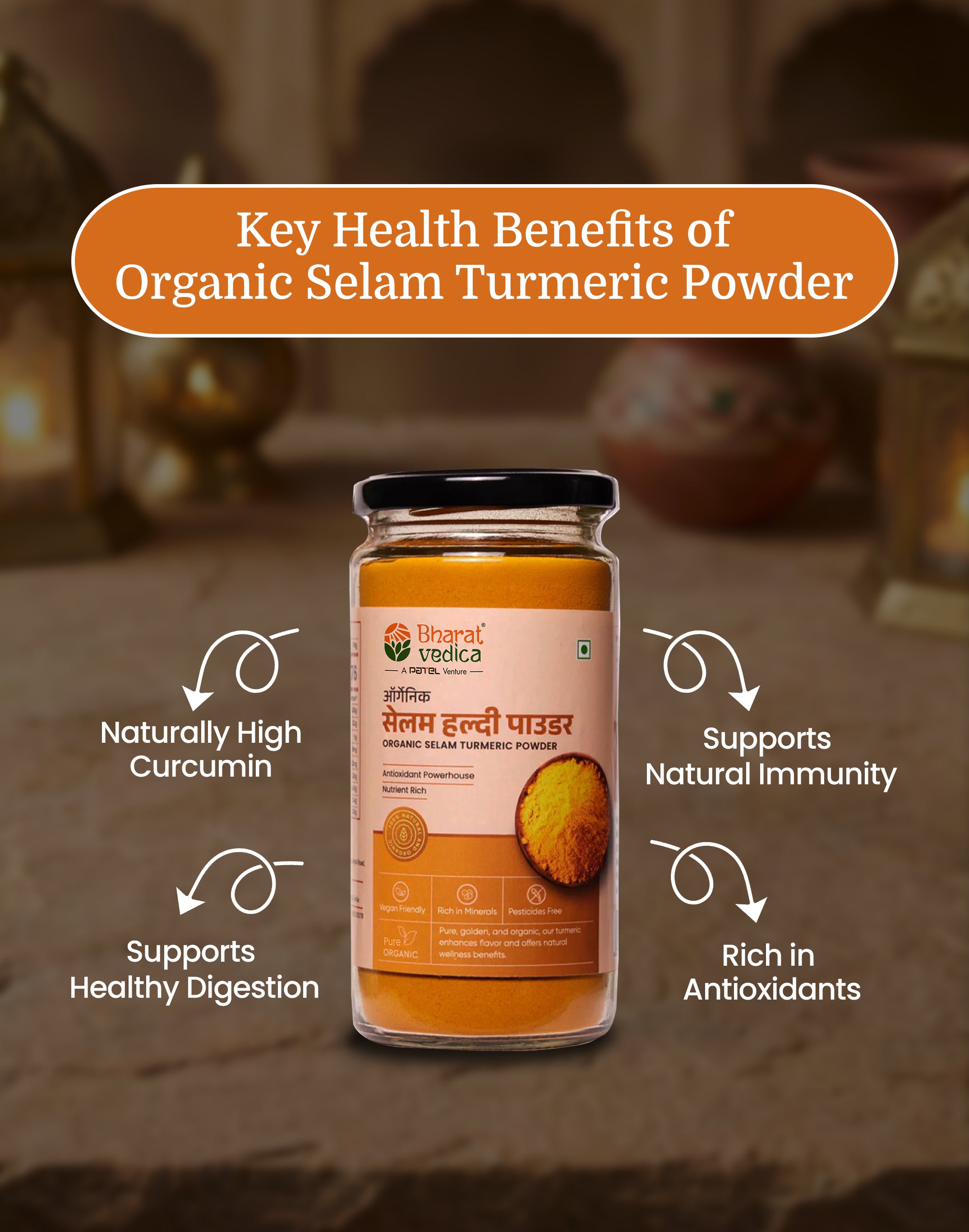 Makke ki Batti Combo (250 ml A2 Gir Cow Ghee + 200 gm Organic Turmeric Powder + 500 gm Organic Makki Atta)