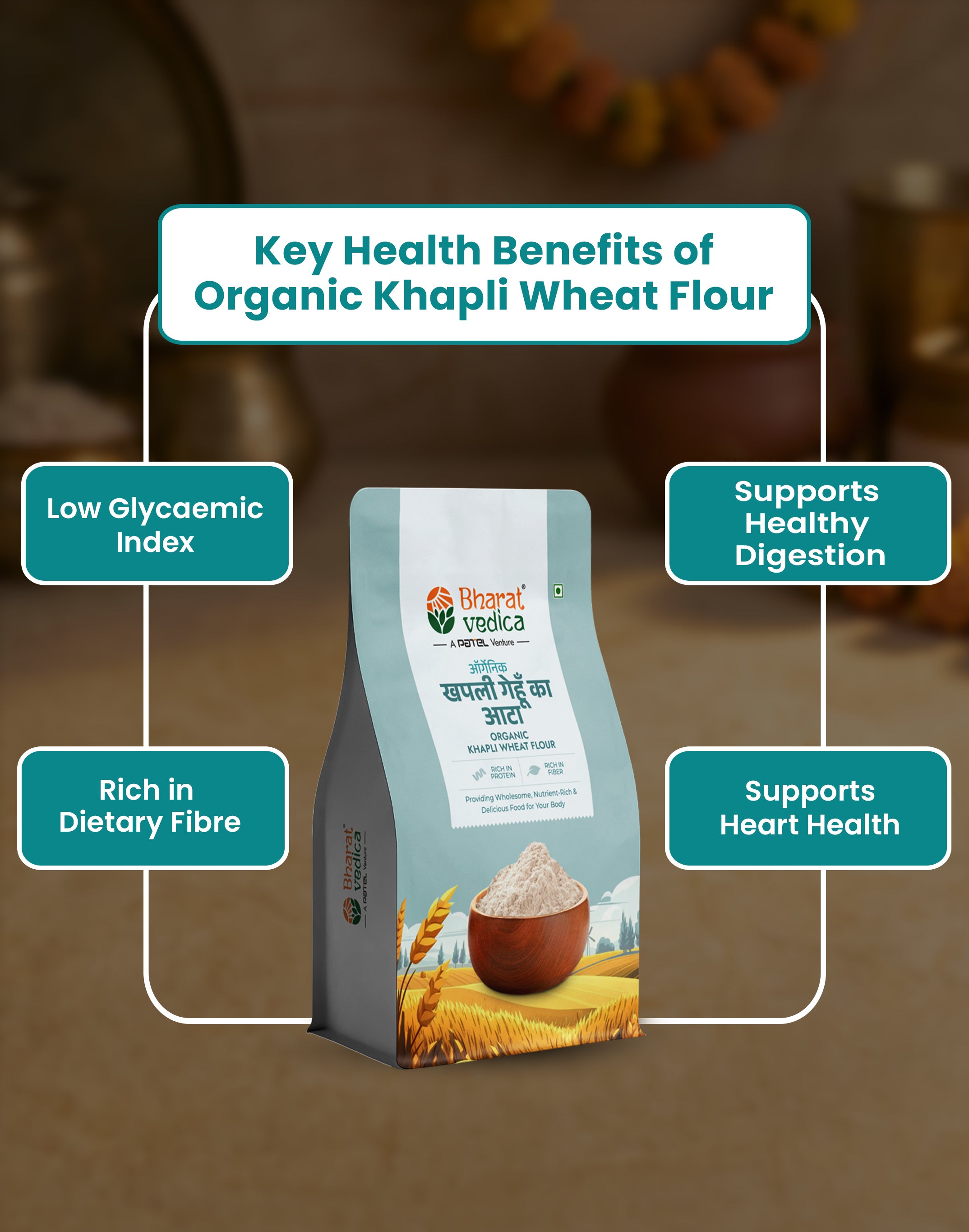 Methi Ladoo Combo (250 ml A2 Gir Cow Ghee + 300 gm Organic Jaggery Powder + 300 gm Organic Fenugreek Seeds + 1 kg Organic Khapli Wheat Atta)