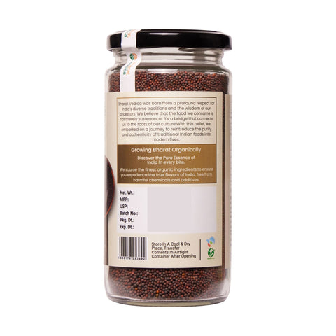 Organic Black Mustard Small - Kali Sarso Bharat Vedica
