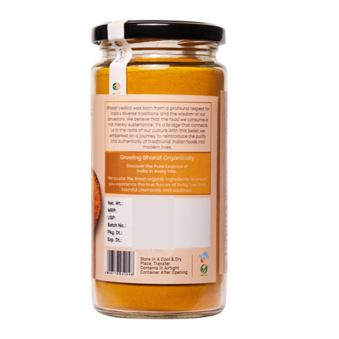 Organic Selam Turmeric Powder - Selam Haldi Powder Bharat Vedica