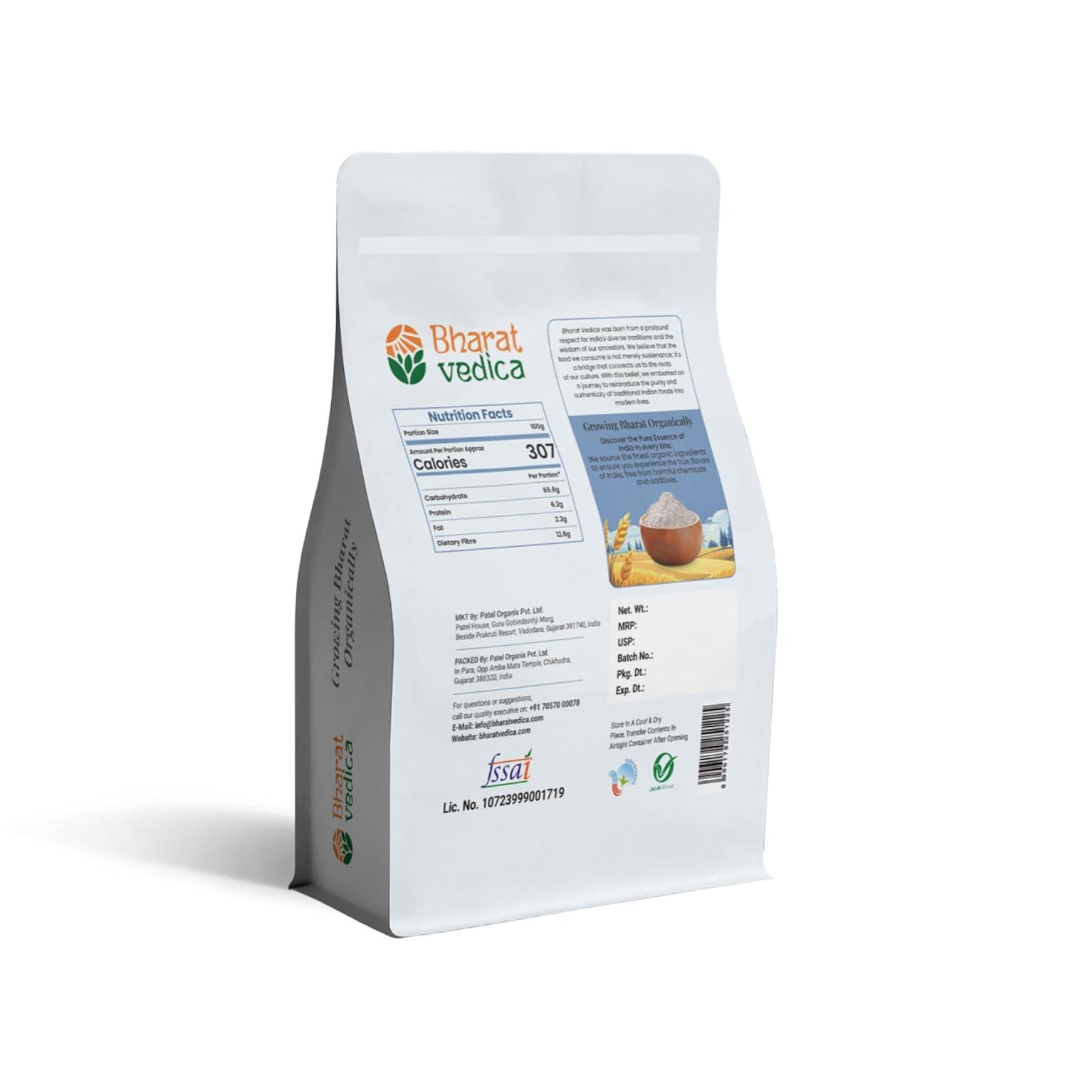 barnyard millet flour pack back view 