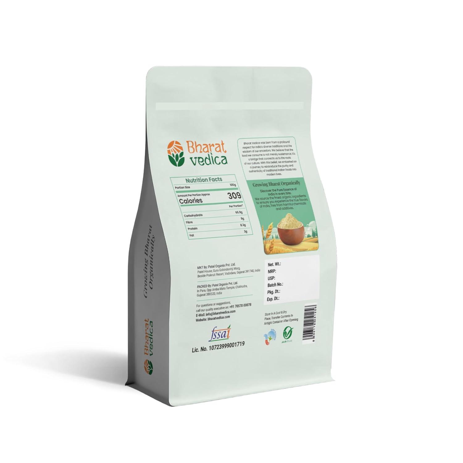 Organic Proso Millet Flour - Organic Chena ka atta back view