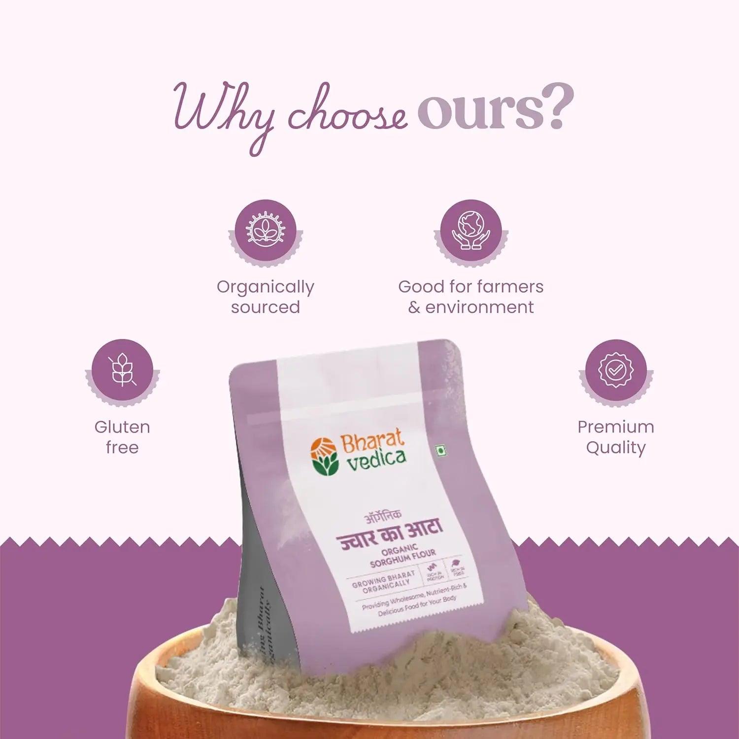 sorghum flour organic features 