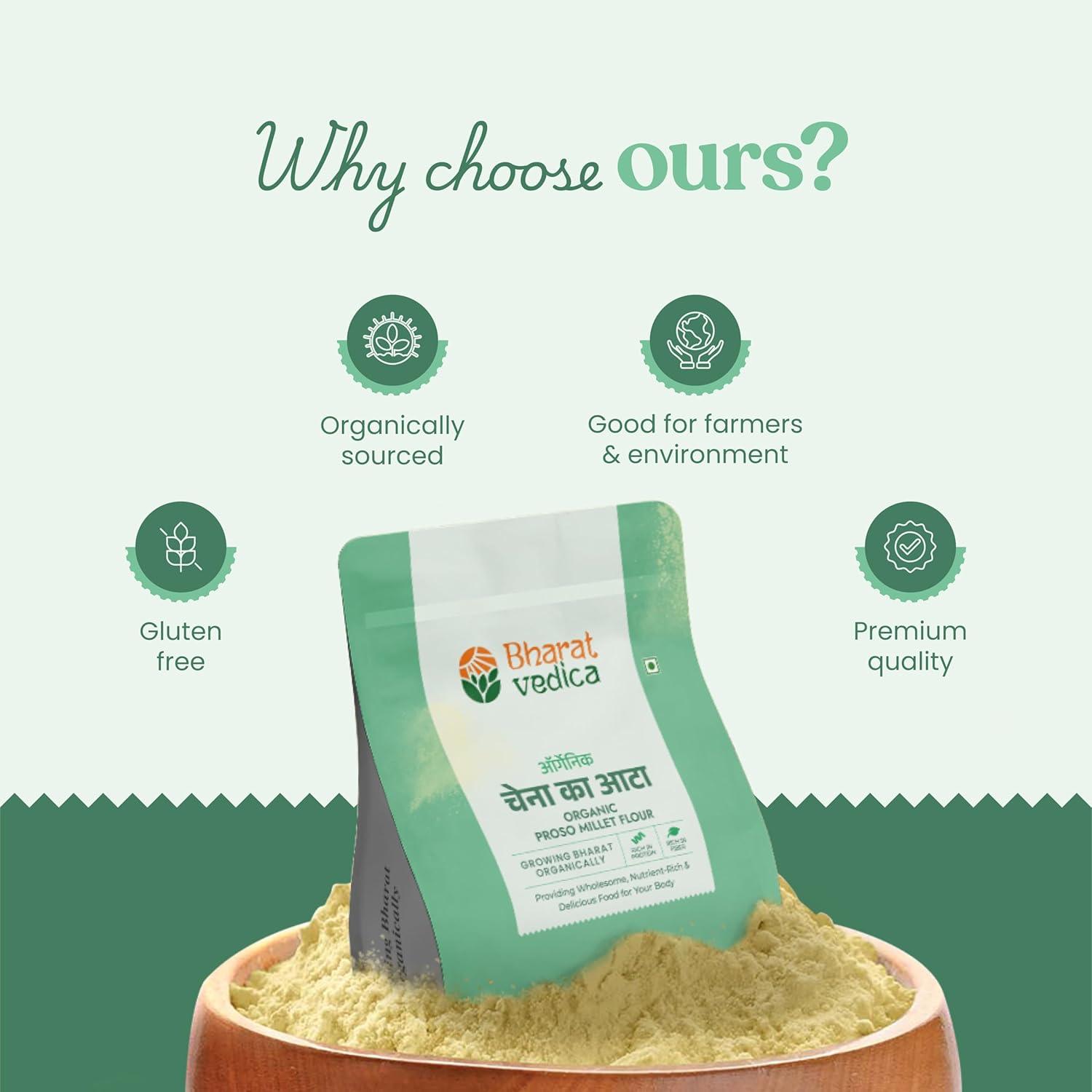 Organic Proso Millet Flour - Organic Chena ka atta features