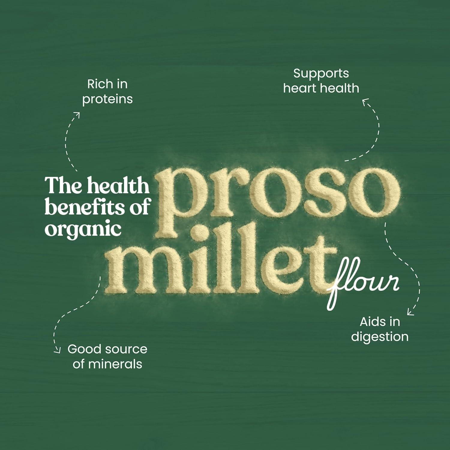 Organic Proso Millet Flour - Organic Chena ka atta by Bharat Vedica