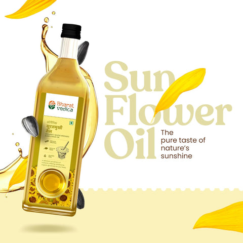 Organic Wood Pressed Sunflower Oil