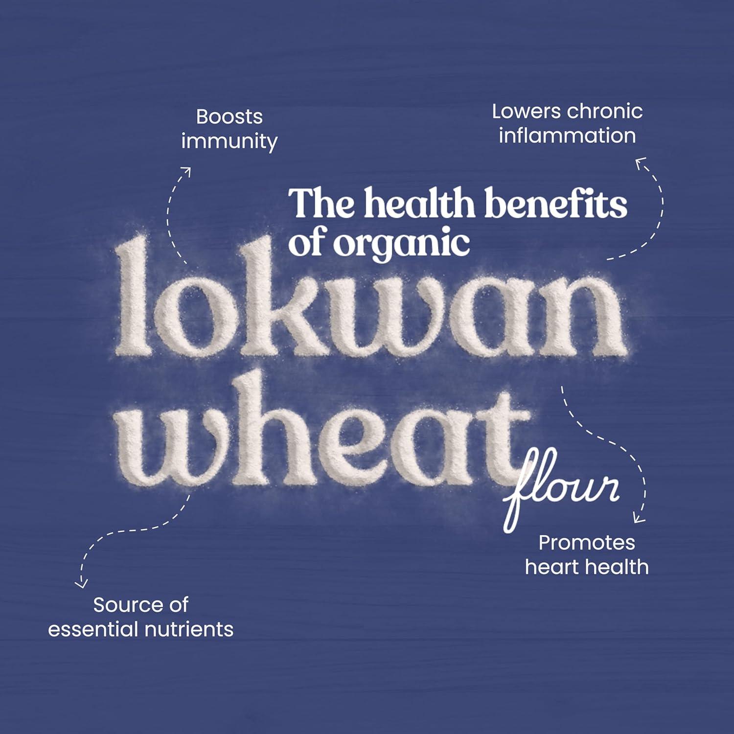 lokwan wheat flour​ organic features 