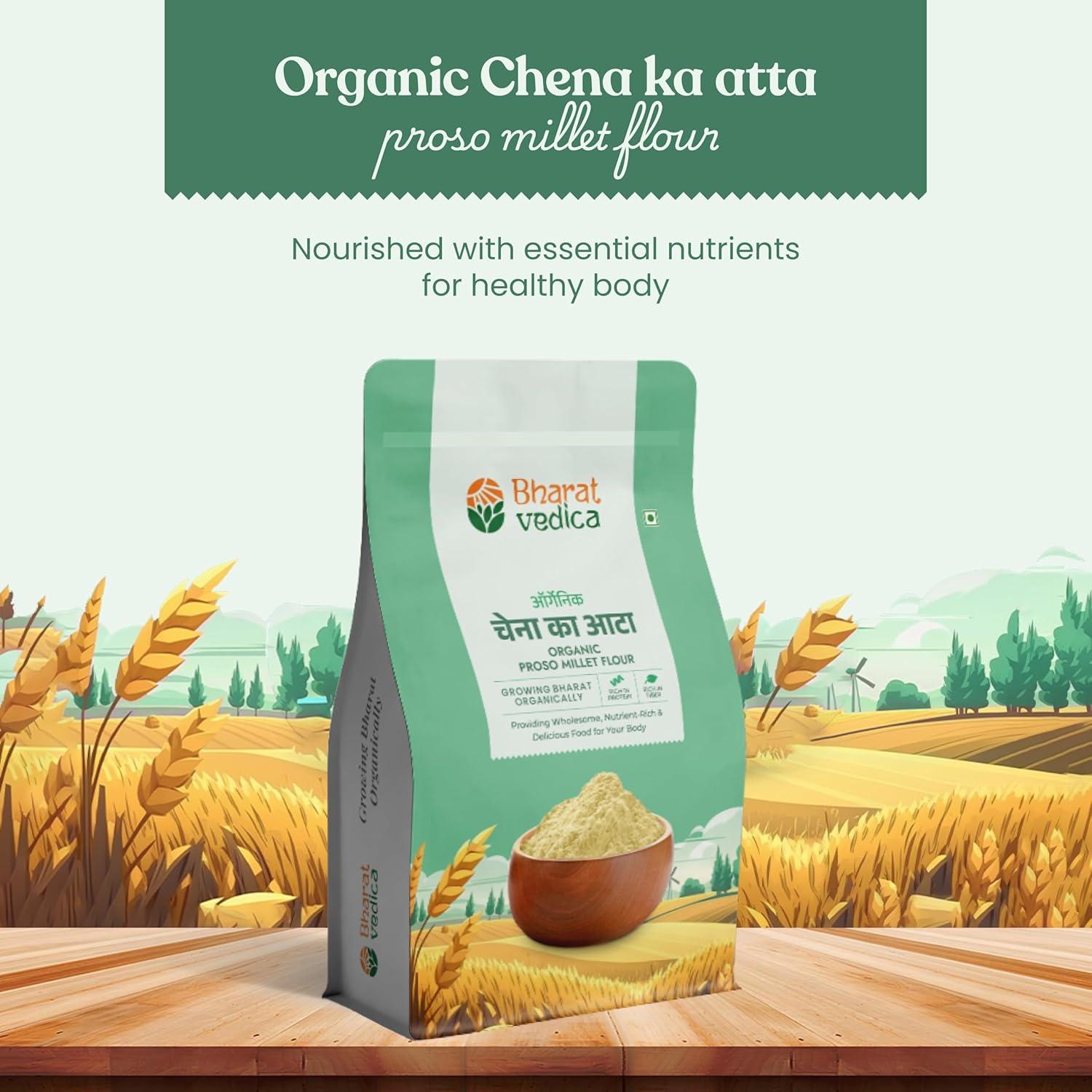 Organic Proso Millet Flour - Organic Chena ka atta methods
