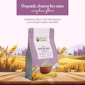 sorghum flour atta front view