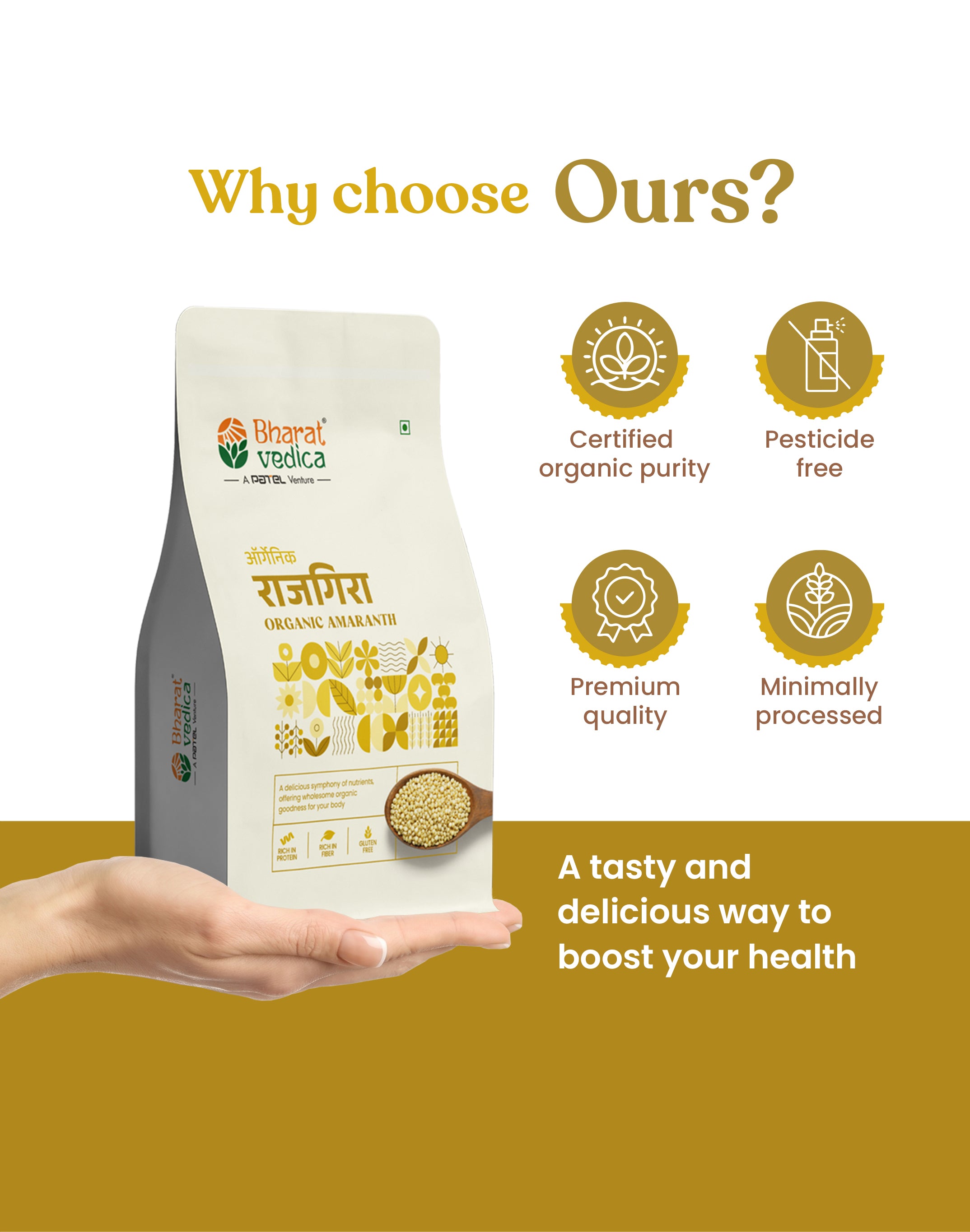 Organic Amaranth - Organic Rajgira