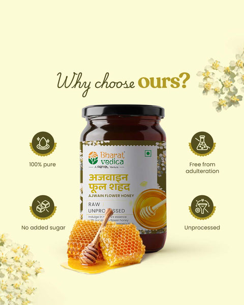 Reasons why choose Bharat Vedica Ajwain Honey