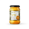 Bharat Vedica organic Ajwain Flower Honey in an elegant glass jar.