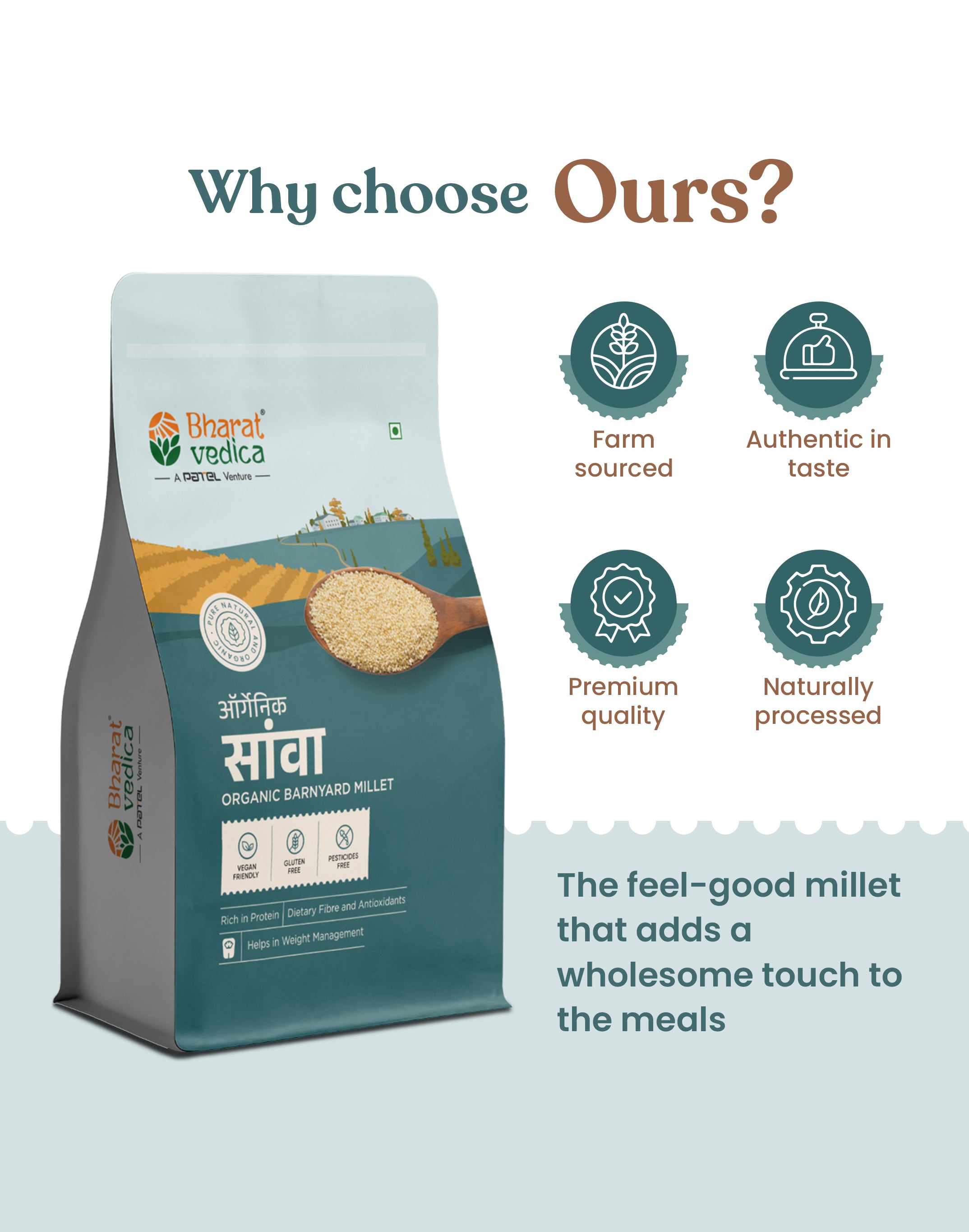 Organic Barnyard Millet - Organic Sava