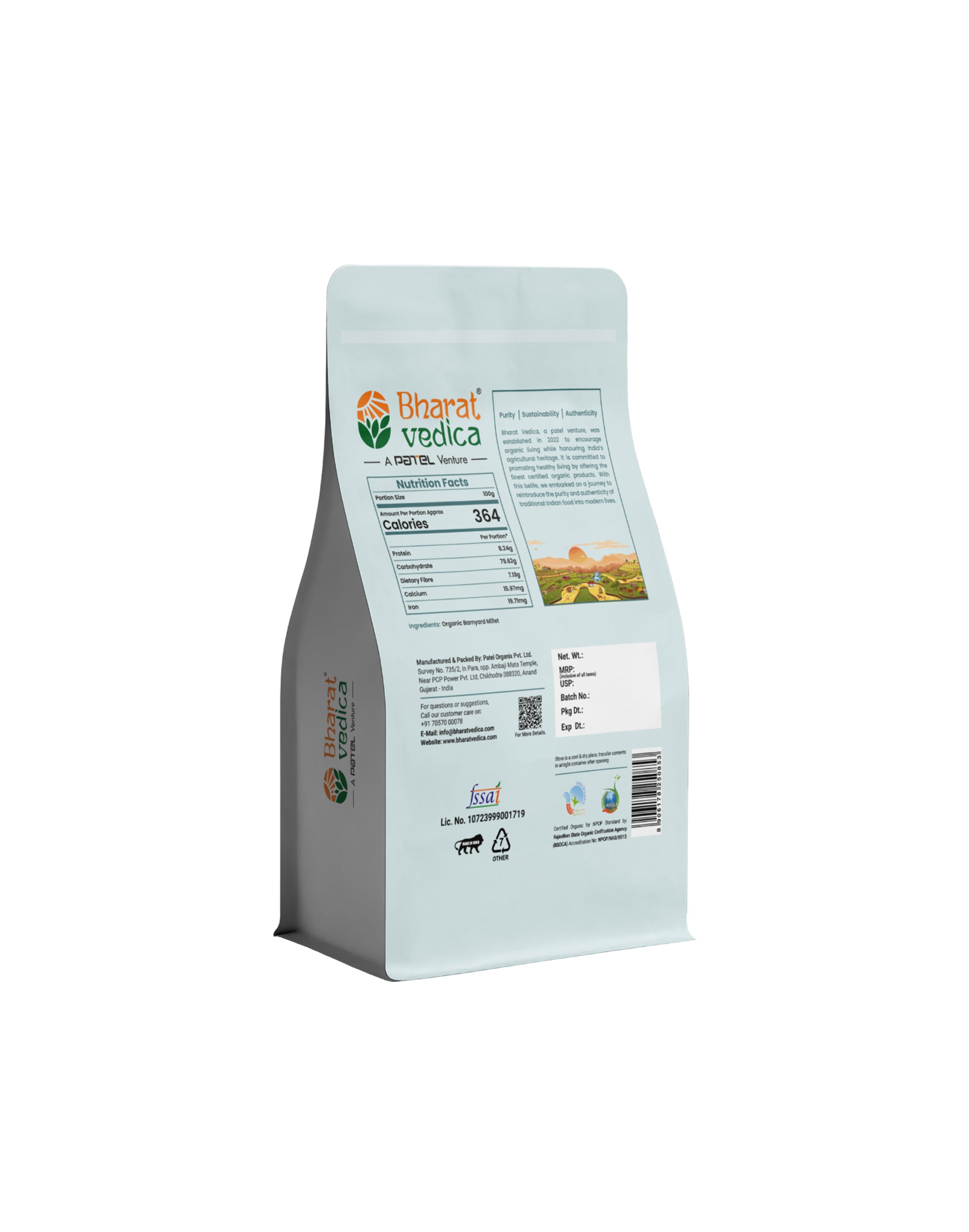 Organic Barnyard Millet - Organic Sava