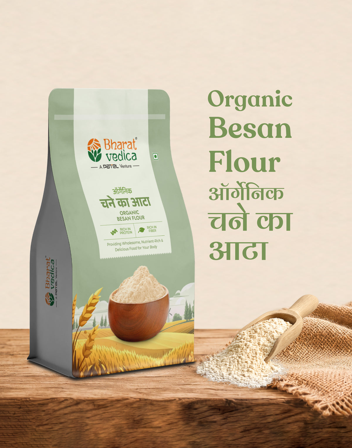 Organic Besan Flour - Organic Besan ka Atta