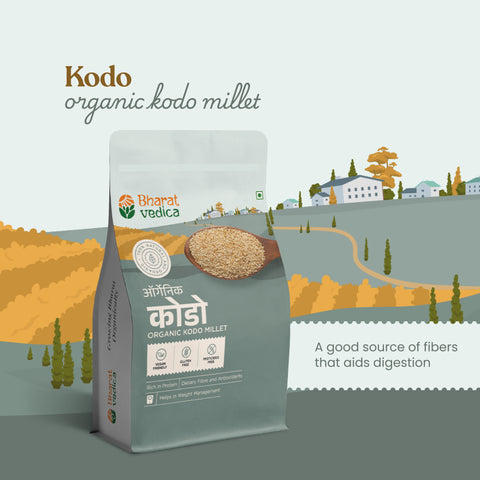 Organic Kodo Millet - Organic Kodo millet