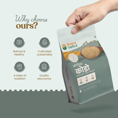 Organic Kodo Millet - Organic Kodo millet