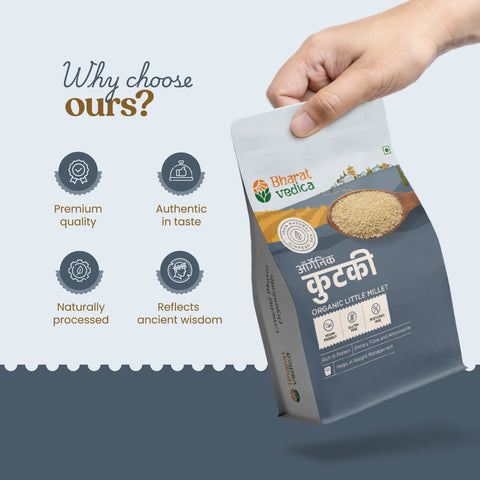 Organic Little Millet - Organic Kutki