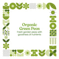 organic green peas by bharat vedica