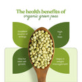 organic green peas health benefits 