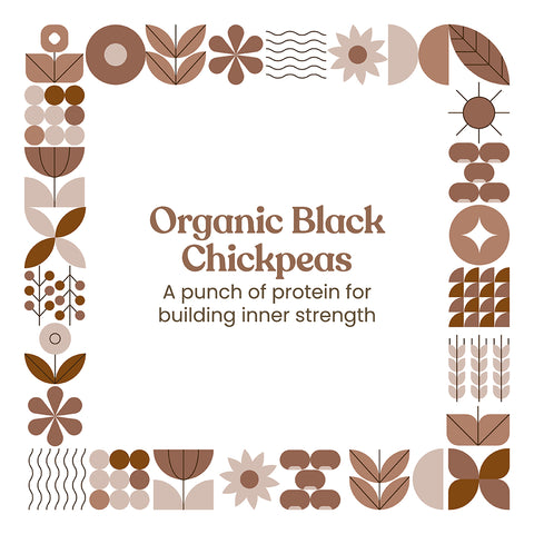 Organic Black Chickpeas