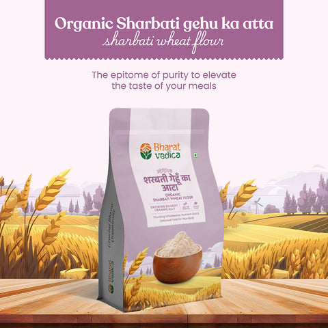 Organic Sharbati Wheat Flour