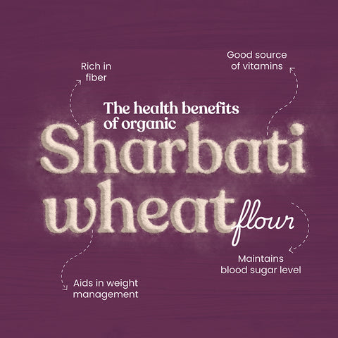 Organic Sharbati Wheat Flour