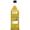 Bottle of Bharat Vedica Organic Wood Pressed Sunflower Oil with packaging label on a white background