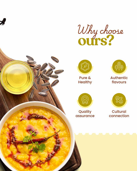 Why choose Bharat Vedica Organic Wood Pressed Sunflower Oil