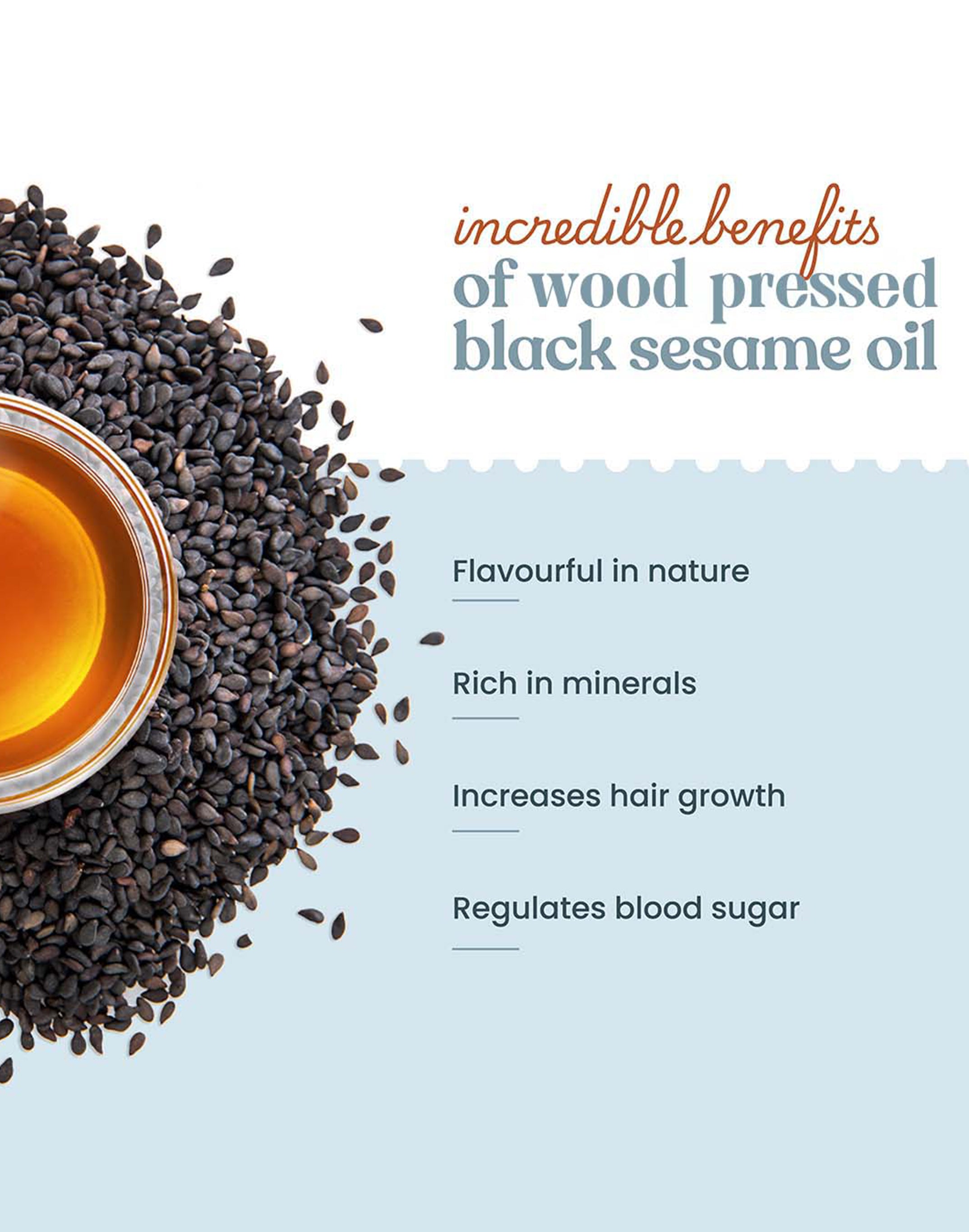 Organic Wood Pressed Black Sesame Oil - Organic Wood Pressed Kale Til ka Tel