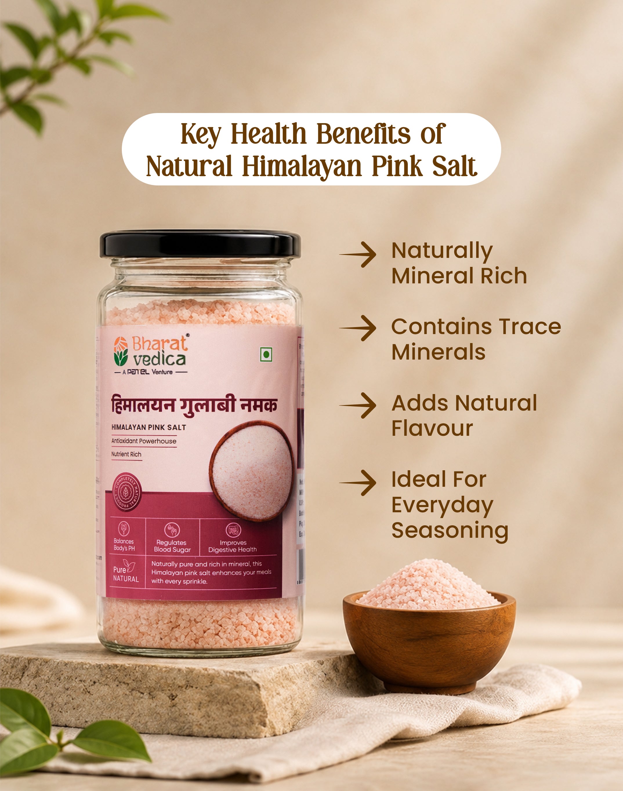 Bharat Vedica Barnyard Millet Citrus Salad  (1kg Barnyard Millet + 500ml White Sesame Oil + 200g Black Pepper + 250g Forest Honey + 400g Himalayan Pink Salt)
