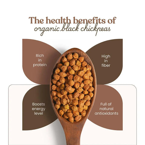 organic black chickpeas benefits