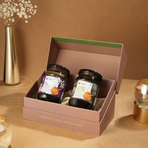 Amrit Jodi - Honey / A2 Ghee Hamper - Pack of 2