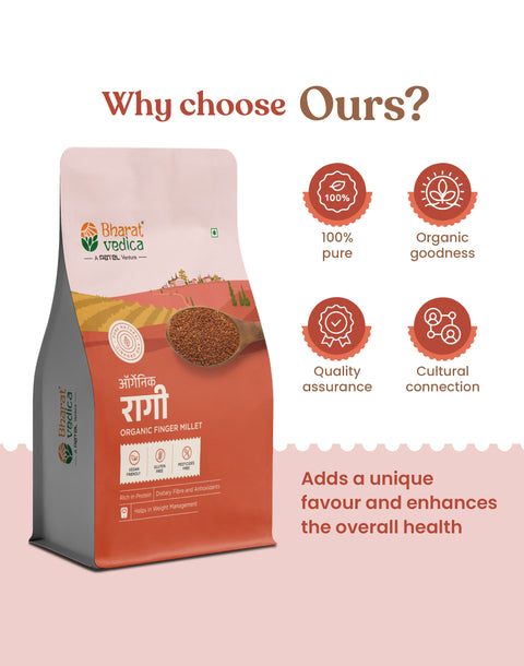 Organic Finger Millet - Organic Ragi