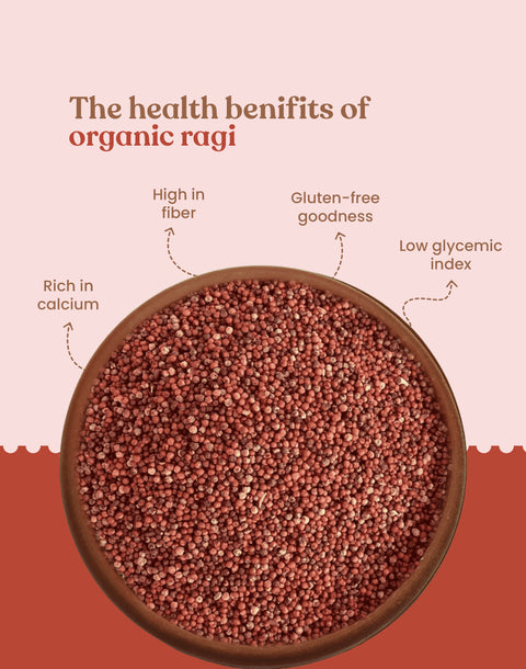 Organic Finger Millet - Organic Ragi