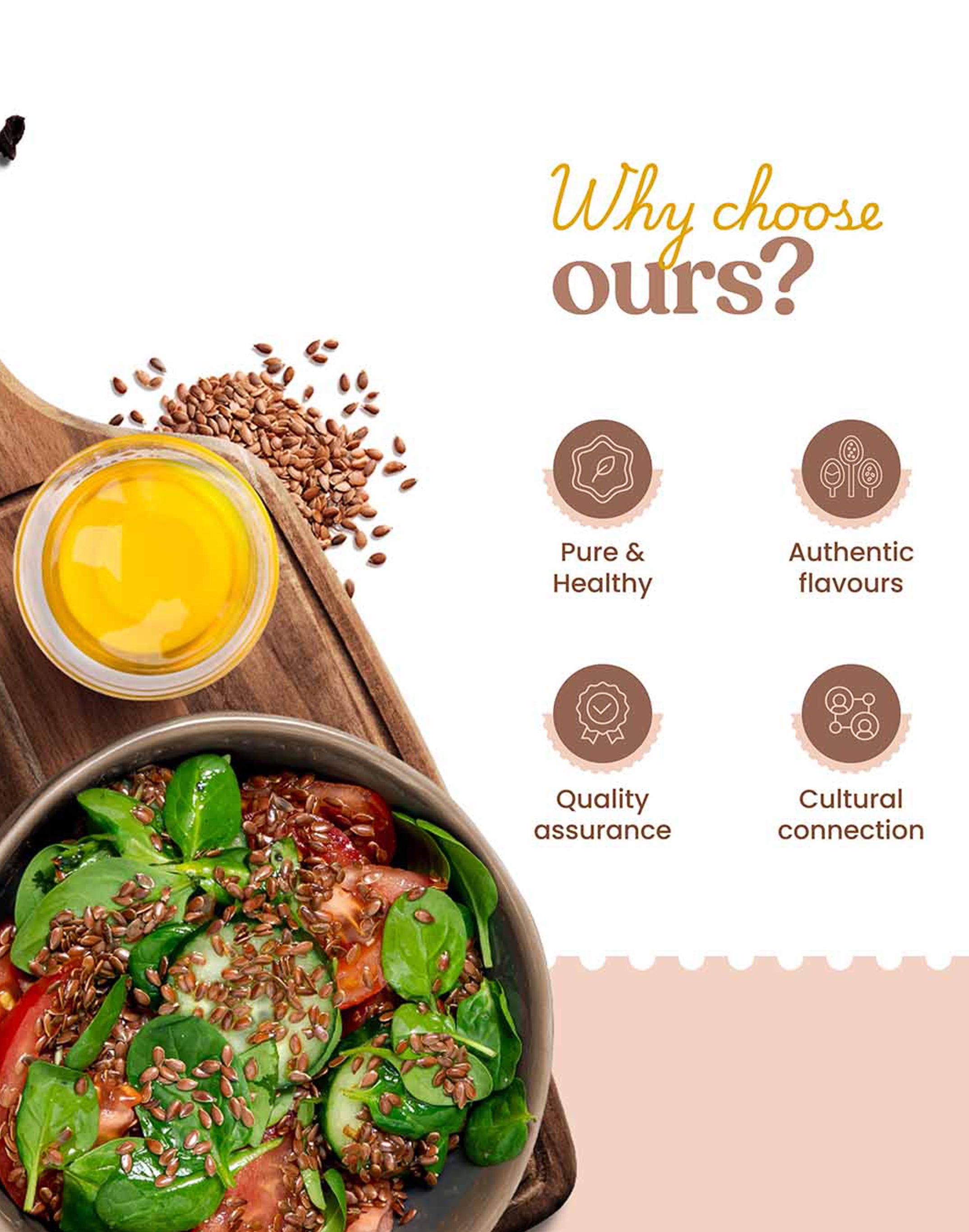 Organic Wood Pressed Flaxseed Oil - Organic Wood Pressed Alsi ka Tel