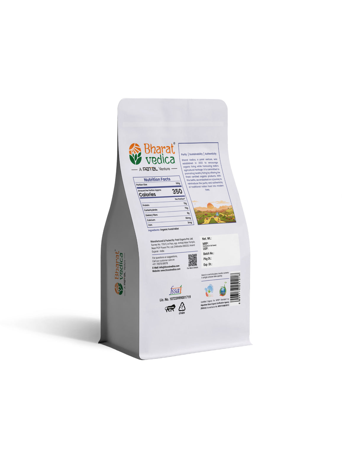 Organic Foxtail Millet Flour - Organic kangani ka Atta