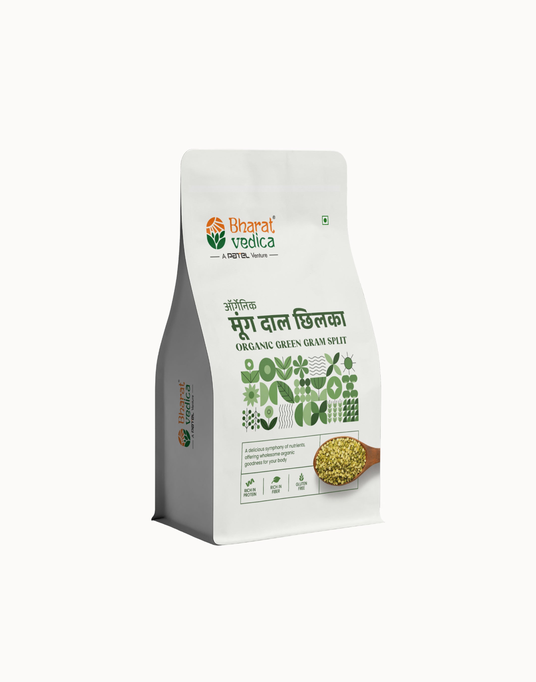 Organic Green Gram Split - Organic Moong Dal Chilka