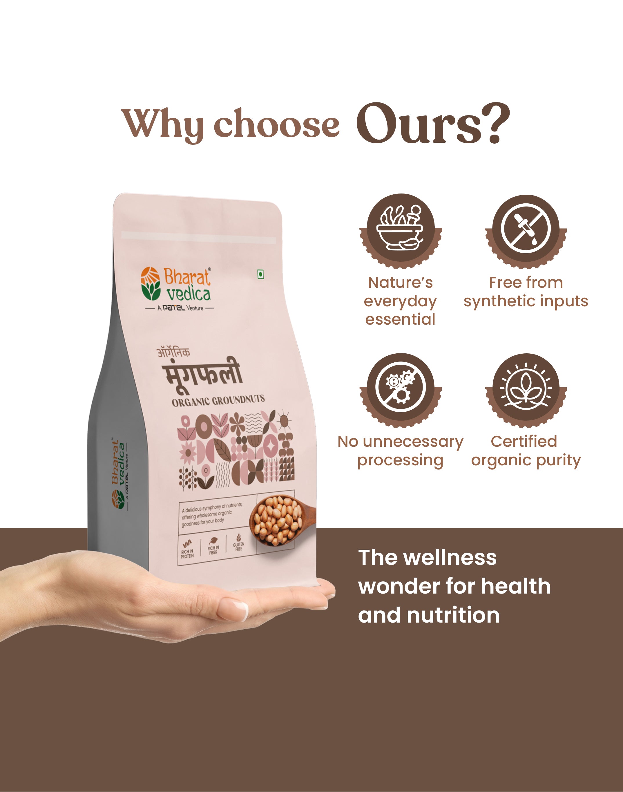 Organic Groundnuts - Organic Moongfali