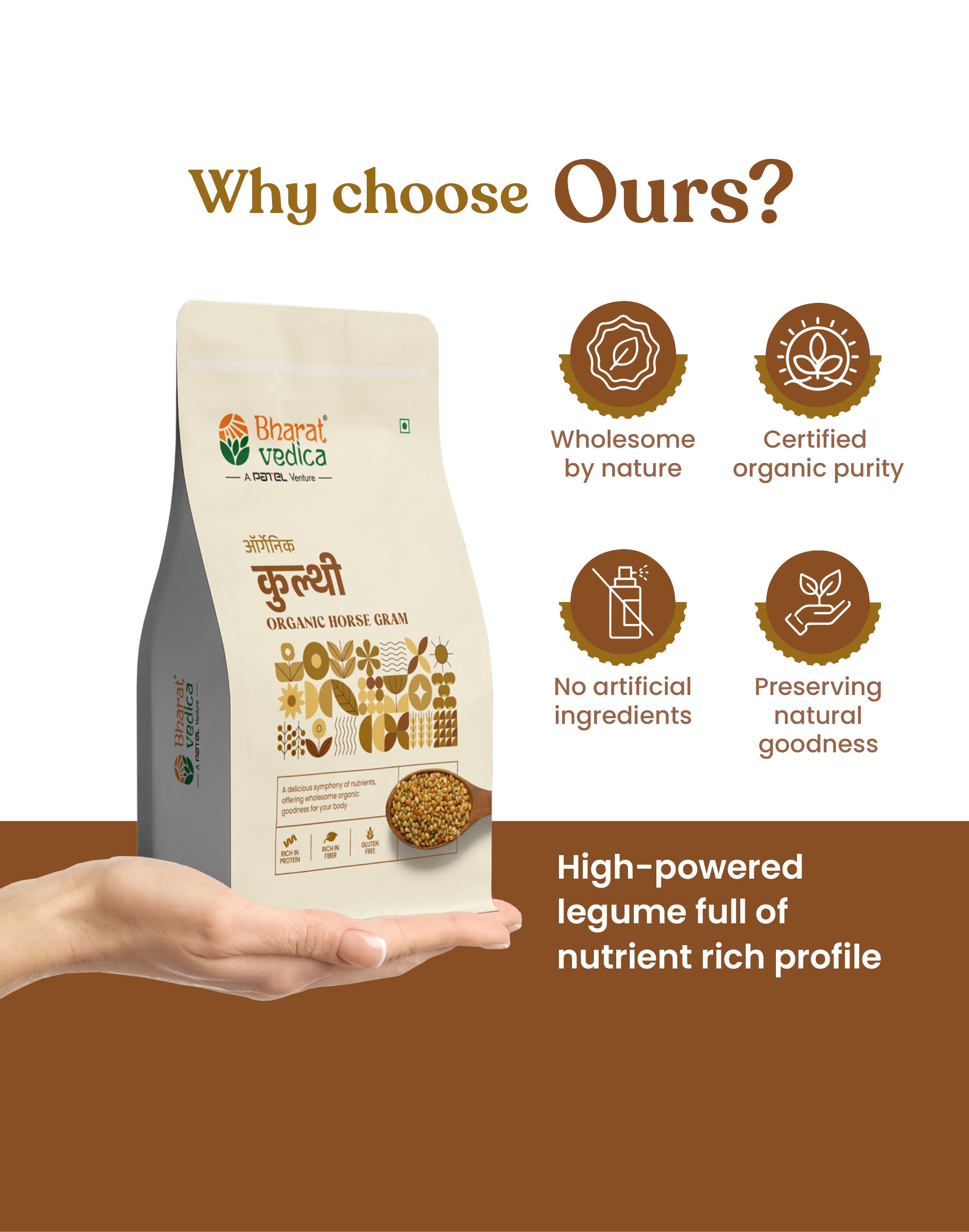 Organic Horse Gram - Organic Kulthi