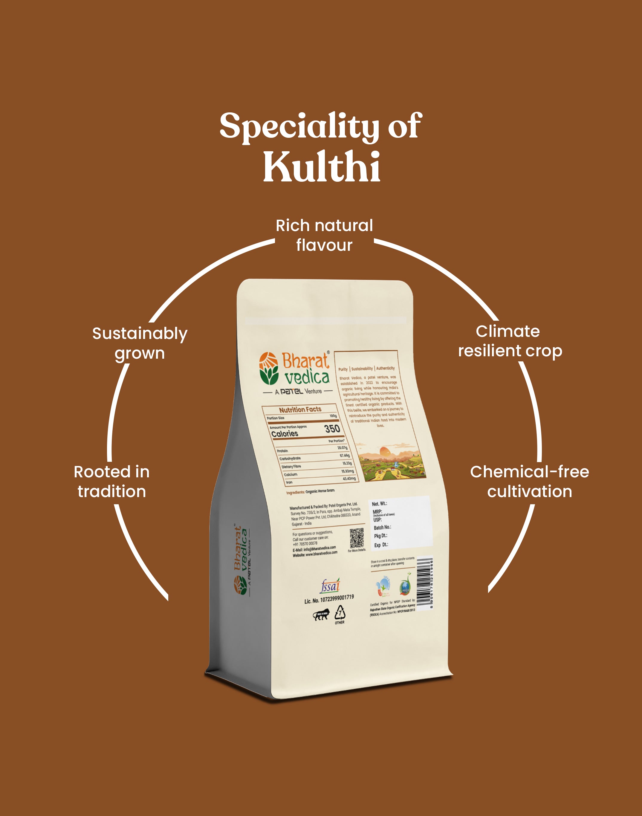 Organic Horse Gram - Organic Kulthi
