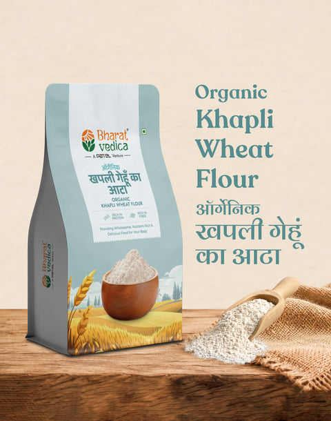 Organic Khapli Wheat Flour - Organic Khapli Gehu ka Atta