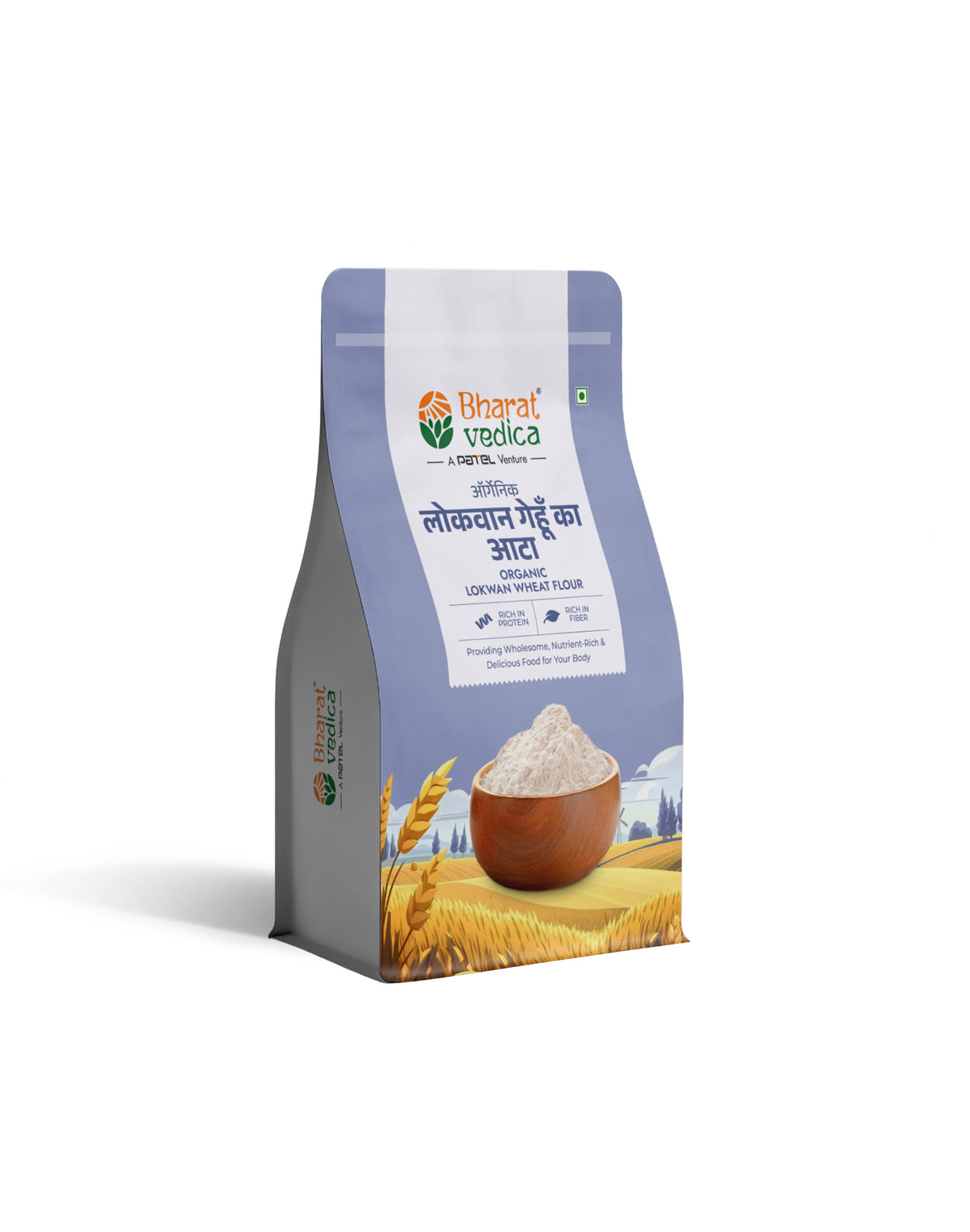 Organic Lokwan Wheat Flour - Organic Lokwan Gehu ka Atta