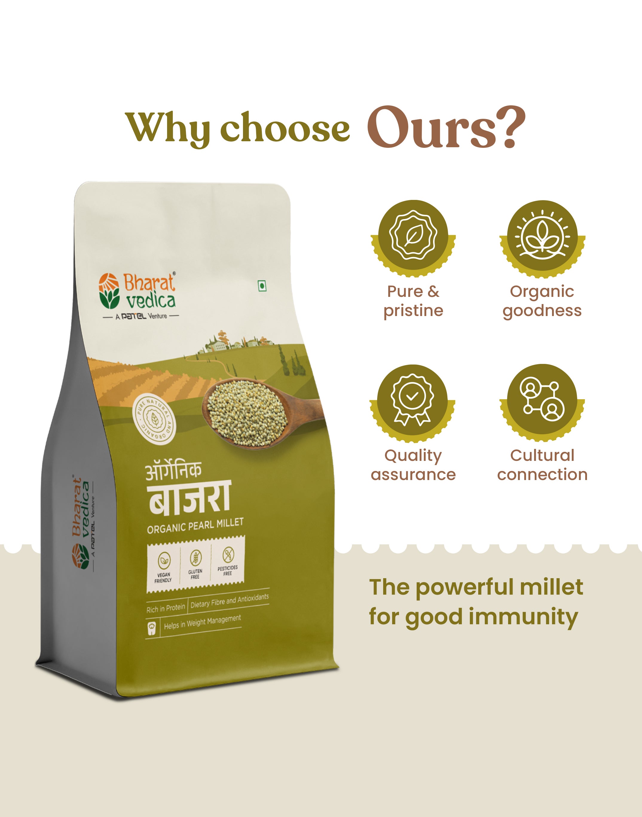 Organic Pearl Millet - Organic Bajra